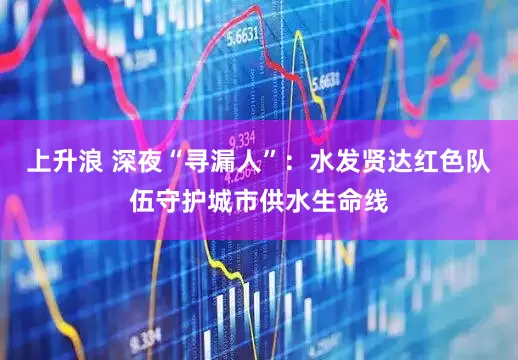 上升浪 深夜“寻漏人”：水发贤达红色队伍守护城市供水生命线